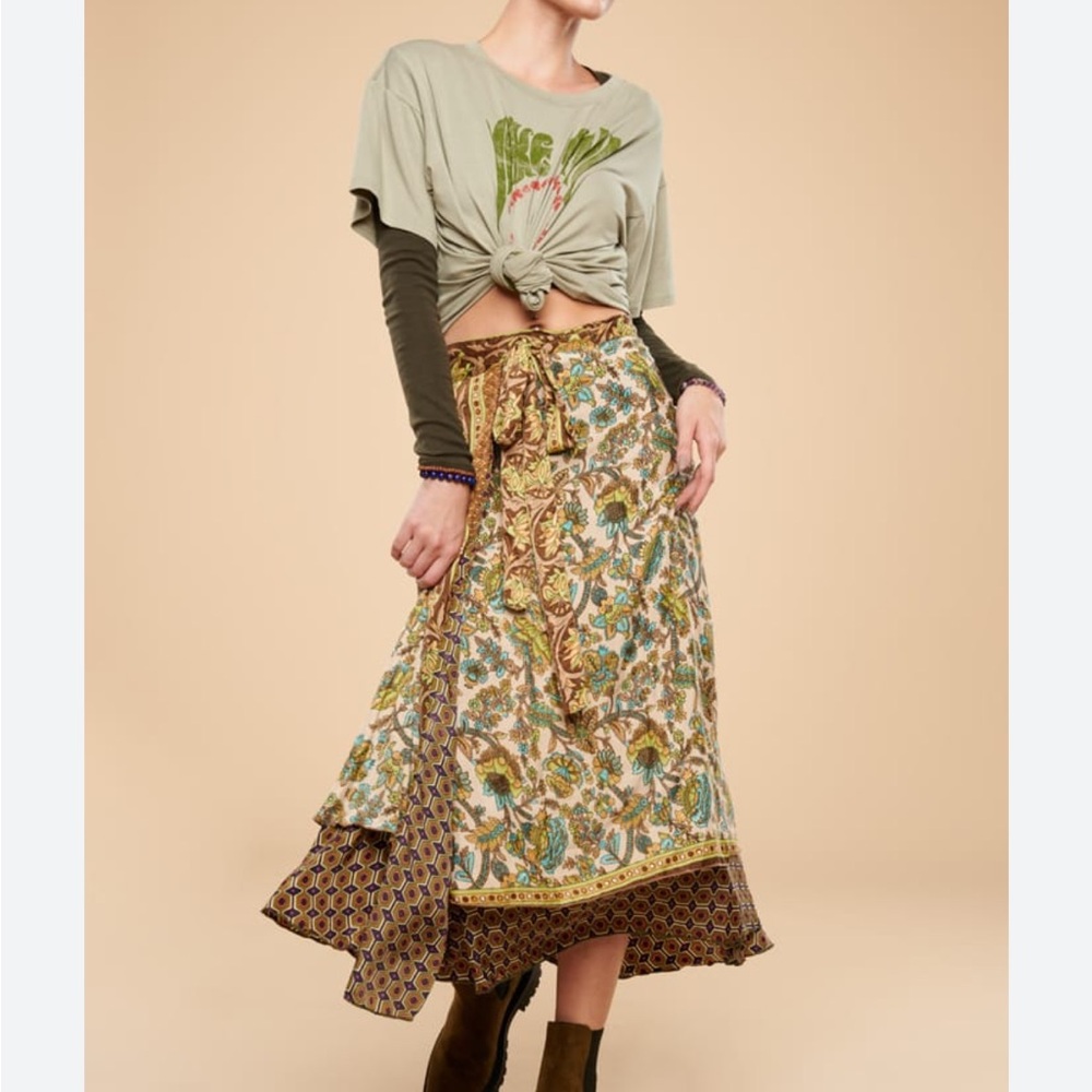 Earthbound wrap skirt!